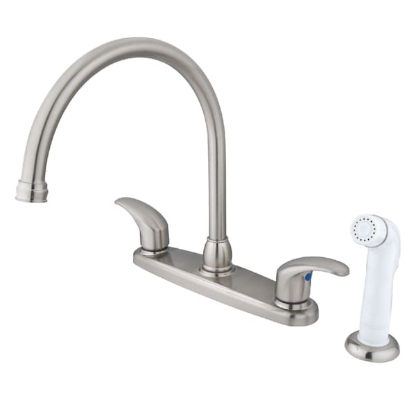 Legacy 8" Centerset Kitchen Faucet, Brushed Nickel